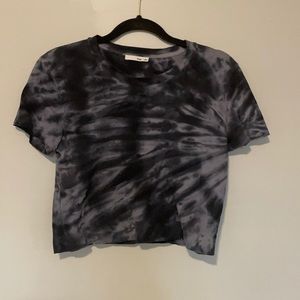 Aritzia Wilfred Free Tie Dye cropped T